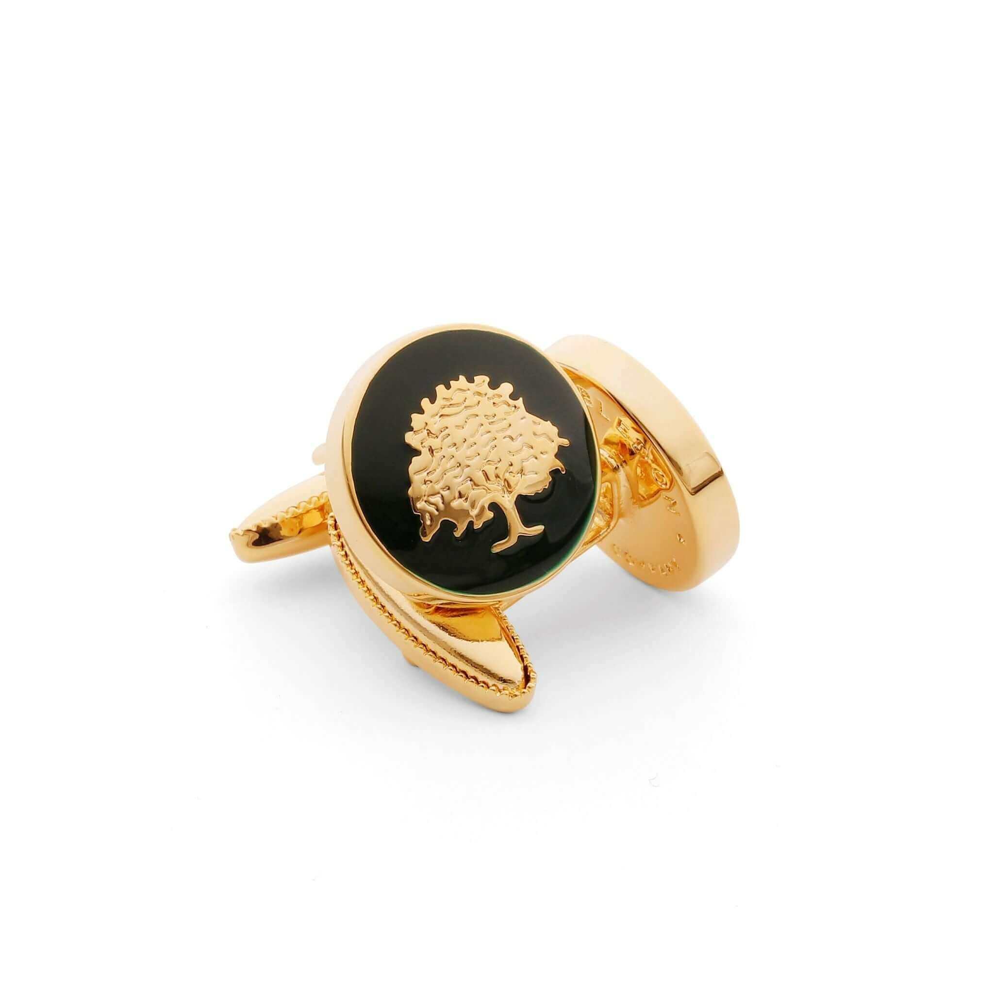 The Oak Gold Cufflink