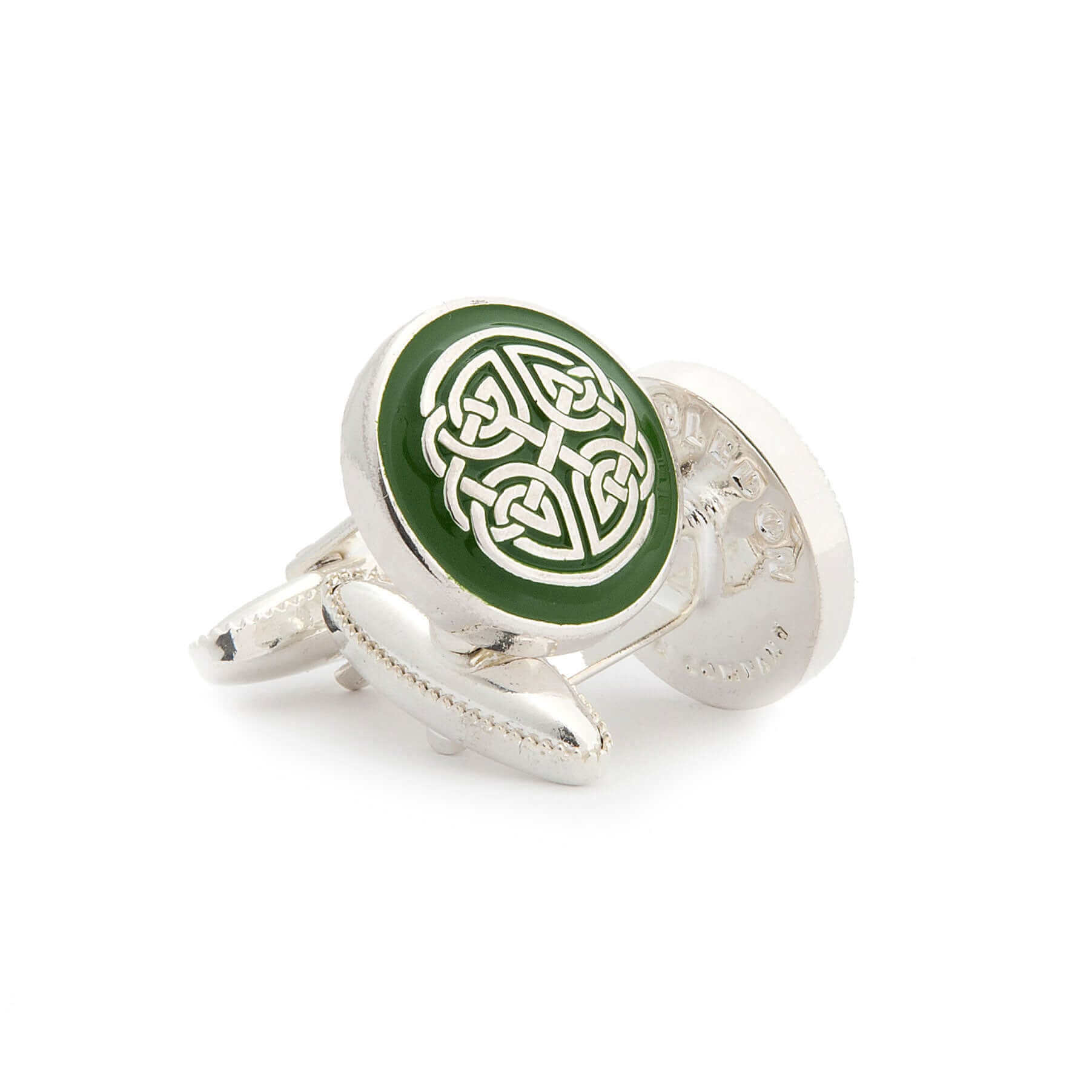 The Celtic Shield Cufflink - Wimbledon Cufflink Company