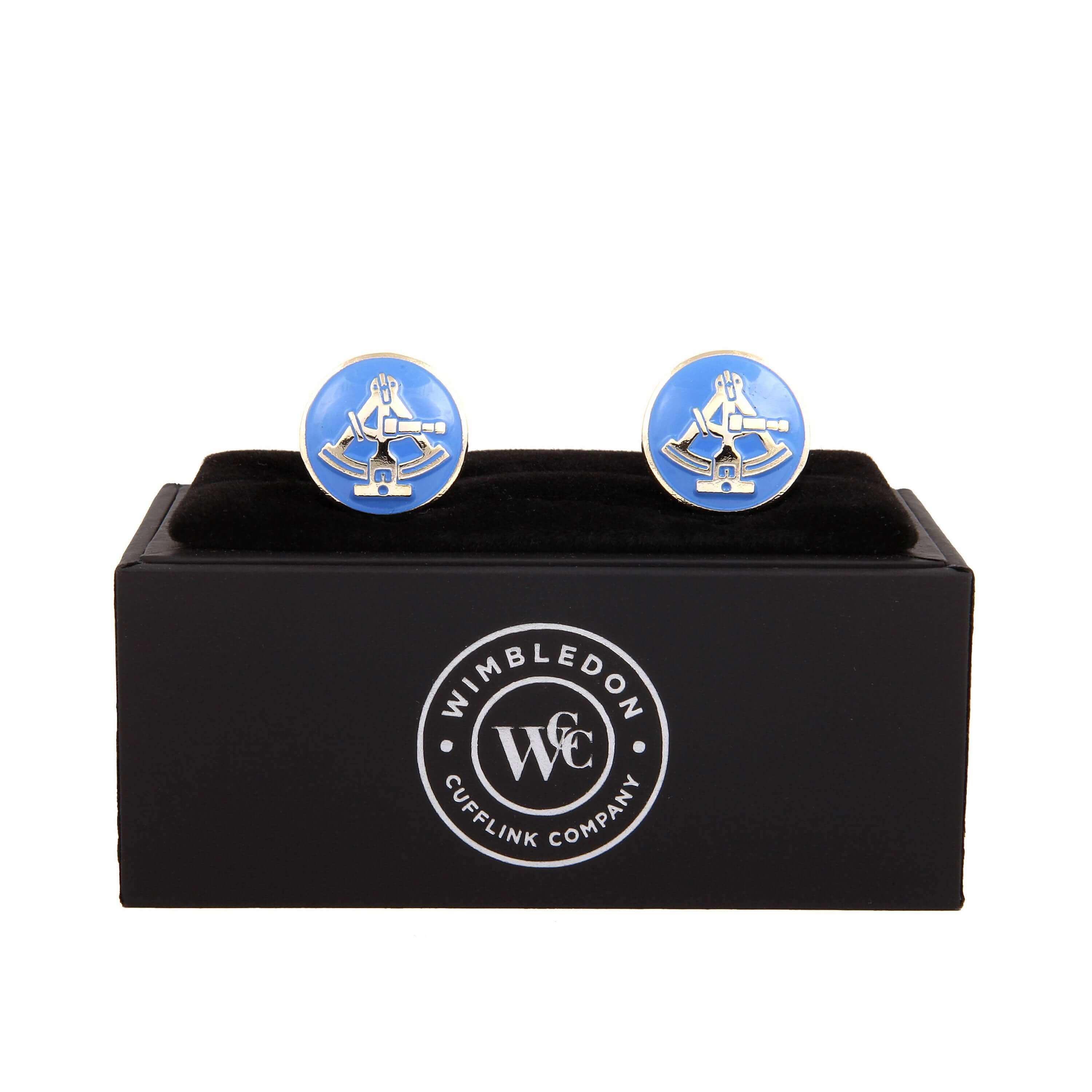 The Sextant Cufflink - Wimbledon Cufflink Company