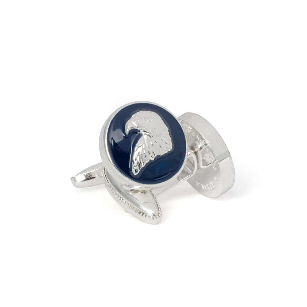 The Bald Eagle’s Head Cufflink - Wimbledon Cufflink Company