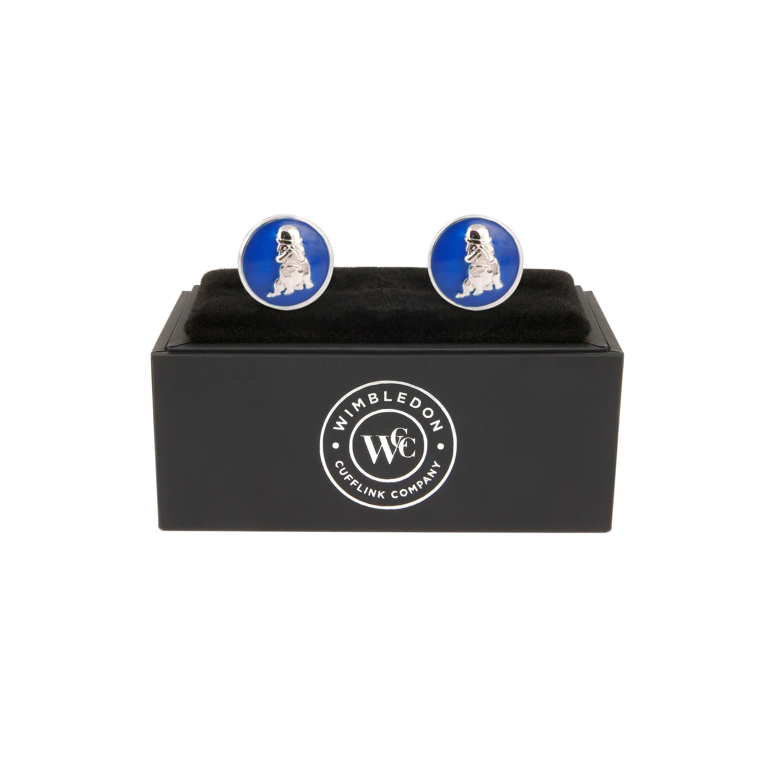The British Bulldog Cufflink - Wimbledon Cufflink Company